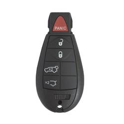 Chrysler Jeep Dodge Fobik Guscio chiave remota 5 pulsanti