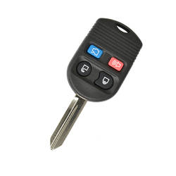 Ford Modified Non-Flip Remote Key Shell 4 Buttons