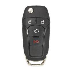 Ford Fusion Flip Remote Key 3 + 1 زر 315 ميجا هرتز HU101 بليد