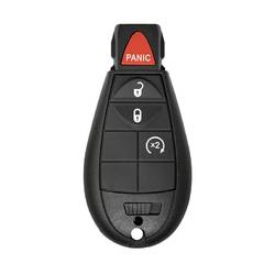 Chrysler Jeep Dodge Fobik Remote Key Shell 3+1 Button Start Button Type