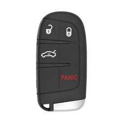 Chrysler Dodge Jeep Chiave remota intelligente 3+1 pulsanti 433 MHz PCF7953A