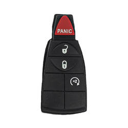 Chrysler Jeep Dodge chiave a distanza gomma 3 + 1 pulsante Auto Srart