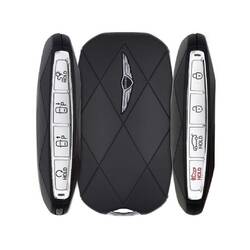 Genesis GV60 2022 подлинный смарт-ключ с дистанционным управлением 7+1 кнопками 433 МГц черный цвет 95440-CU100