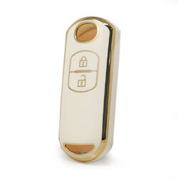 Нано крышка высокого качества для цвета белизны кнопок ключа Мазда удаленного 2