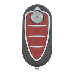 Alfa Romeo 500L Giulietta Flip Remote Key 3 أزرار 433MHz PCF7946 Transponder M.Marelli BSI Type
