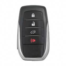 Guscio chiave telecomando intelligente Toyota Hilux Land Cruiser 2019 3+1 pulsanti