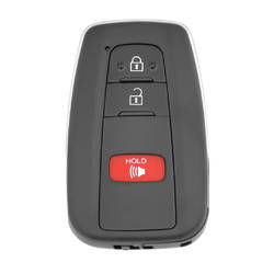 Toyota CH-R RAV4 2019 Guscio chiave remota intelligente 2+1 pulsanti