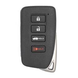 Lexus IS 2014-2018 Llave Inteligente Genuina 4 Botones 315MHz 89904-53651