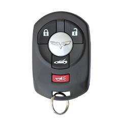 Chave remota inteligente genuína Chevrolet Corvette 2005-2007 3 + 1 botões 315 MHz 10372541
