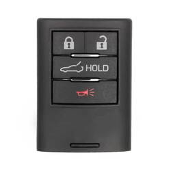 Chevrolet Corvette 2014-2019 Chave Remota Inteligente Genuína 3+1 Botões 433MHz 23465950 / 22779879