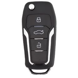 KeyDiy KD Clé à distance universelle 3 boutons Ford Type NB12-3