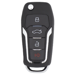 KeyDiy KD Clé à distance universelle 3+1 boutons Ford Type NB12-4