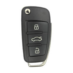 Audi A3 2015+ Flip Remote Key Proximity Type 3 Buttons 433MHz MQB48 Transponder