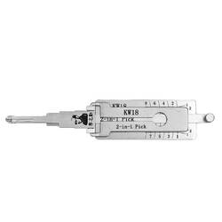 Оригинальный инструмент декодера выбора Lishi 2-в-1 KW18 / KA33-AG