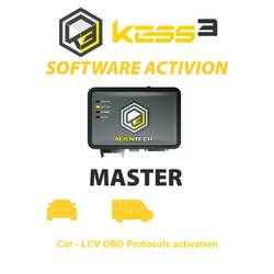 Alientech KESS3MA001-KESS3 Master - Araba - Hafif Ticari Araç OBD Protokollerini etkinleştirme