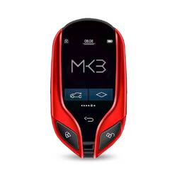 LCD Universal Modified Smart Remote Key PKE System For All Keyless Car Maserati Style Red Color