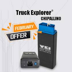 Kit de dispositivo AutoVEI Truck Explorer Chipallino (2023 actualizado)