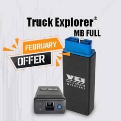 Kit de dispositivo AutoVEI Truck Explorer MB COMPLETO (2023 actualizado)