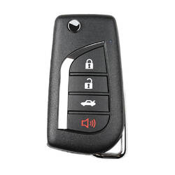 Xhorse Flip Remote Key Wire Universale 4 Pulsanti Toyota Tipo XKTO10EN