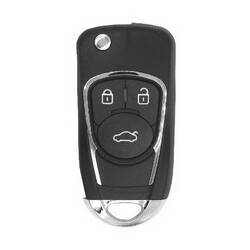 Keydiy KD Télécommande Universelle Flip 3 Boutons Buick Type NB22-3 PCF