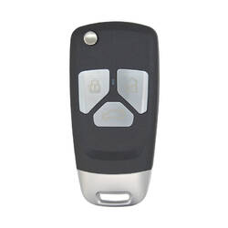Keydiy KD Clé Télécommande Universelle Flip 3 Boutons Audi Type NB26 PCF