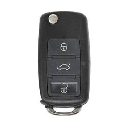 Copiadora Universal Cara a Cara Flip Chave Remota 3 Botões Frequência Ajustável Tipo VW RD150T