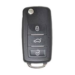 Copiadora Face a Face Universal Flip Remote Chave 3 Botões 315MHz Tipo VW