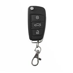 Copiadora Universal Face a Face Flip Remote 3 Botões de Frequência Ajustável Tipo Audi RD108