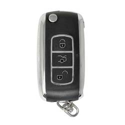 Copiadora Face a Face Universal Flip Remote Key 3 Botões 433MHz Tipo Bentley RD384