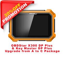 Obdstar x300 dp plus y key master dp plus actualización de un paquete ac