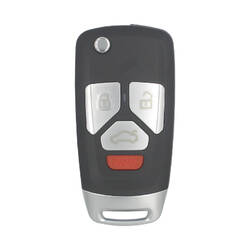 Keydiy KD Télécommande Universelle Flip 3+1 Boutons Audi Type NB27-3+1 PCF