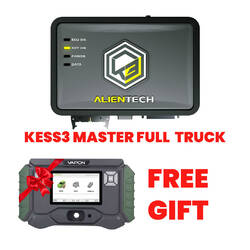 Dispositivo ALIENTECH Kess3 + Pacote Completo de Caminhão Master + Presente (Dispositivo de Programação de Chave Vapon VP996)