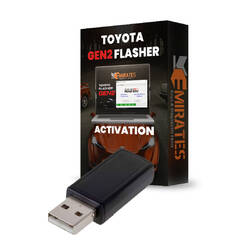 Llave de seguridad para Toyota Lexus con activación por flash Gen 2