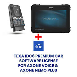 سيارة Texa AXONE NEMO PLUS + NAVIGATOR NANO S2 مع رخصة IDC6 كاملة للسيارة وهدية تطبيق Texa