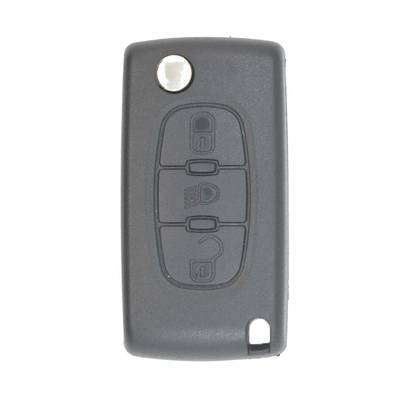 كفر ريموت بيجو 307 قلاب 2 زر مع حامل البطارية mk3453 emirates keys