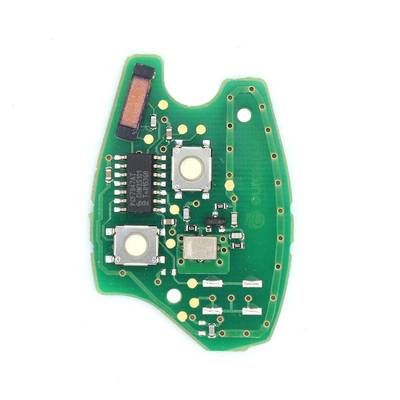 Renault Original Remote Key PCB 2 Buttons 433MHz PCF7947 Transponder