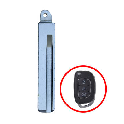 Hyundai Santa Fe Genuine Flip Remote Key Blade 2016 2017 81996-2W300