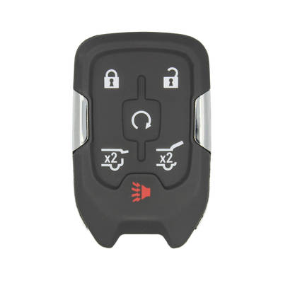 Gmc yukon 2015-2019 llave remota inteligente genuina 6 botones 433 mhz 13580808/13508283 transpondedor pcf7937e