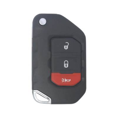 Jeep Wrangler 2018-2020 Genuine Flip Remote Key 3 Buttons 433MHz 68416782AA