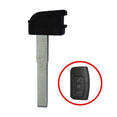 Hoja de emergencia Ford HU101 para llave remota inteligente