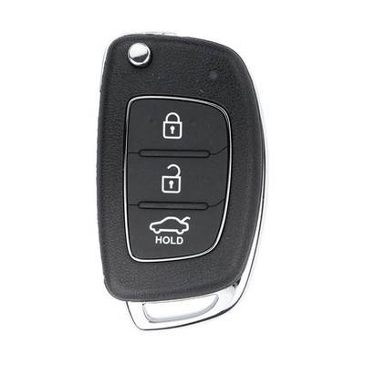Hyundai Sonata 2015-2016 Genuine Flip Remote Key 3 Buttons 433MHz 4D Transponder 95430-C1100