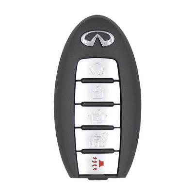 Infiniti qx50 2019 mando inteligente genuina 5 botones 433mhz 285e3-5na7a ncf29a1m hitag 128-bit aes id4a transpondedor fcc id kr5txn1