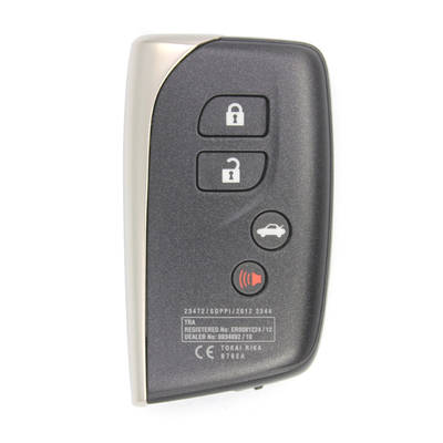 Lexus LS460 Genuine Smart Key Remote 2014 4 Buttons 433MHz 89904-50L00 89904-50L01