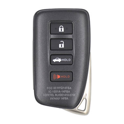 Lexus IS 2014-2019 Genuine Smart Remote Key 4 Buttons 315MHz 89904-53610