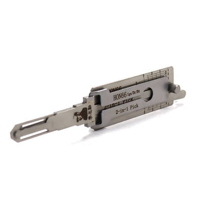 Original Lishi Hon66 4 Track External Twin Lifter For Honda Ign Dr Bt Anti-Glare