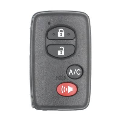 Toyota Prius 2010-2015 Télécommande Intelligente Originale 4 boutons 315MHz 89904-47150