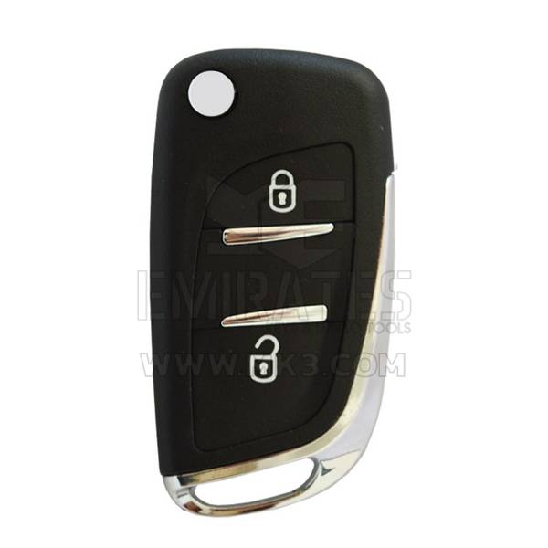 Citroen Flip Remote Key Shell 2 On With Battery Mk4750 Citroen Flip Remote Key Shell 2 On With Battery