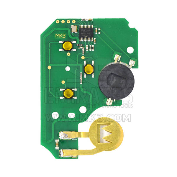Renault Megane 2 Remote Key Card Pcb 3 Button 433mhz High Quality Mk3537 Emirates Keys