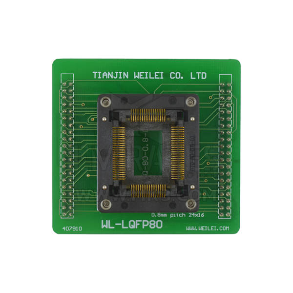 Wellon Adapter Flash LQFP80-E150