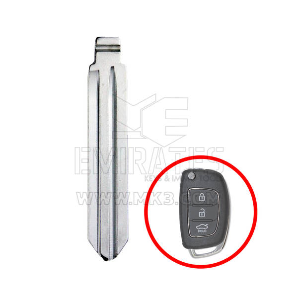 Hyundai Elantra 2014 Genuine Remote Key Blade 81996-1S001